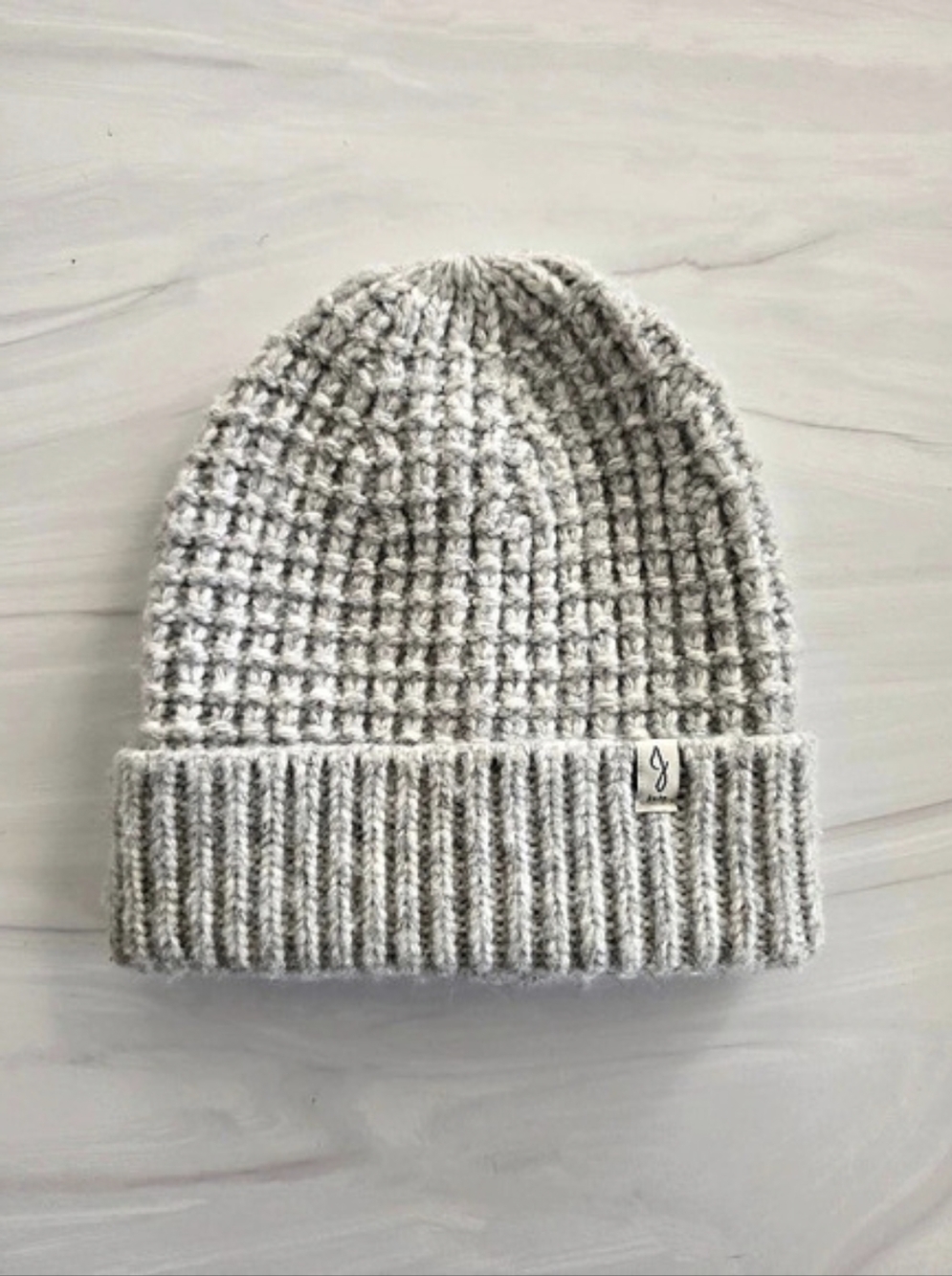 Joie Light Gray Knit Beanie